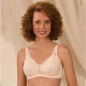 Trulife 165 Naturalwear Maria All Over Lace Style Softcup NWT WHITE 36 D Post su
